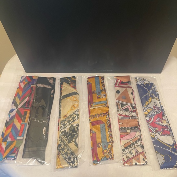 Handbags - Colorful Patterned Skinny Silk Willy’s - Multicolor Set , pick one